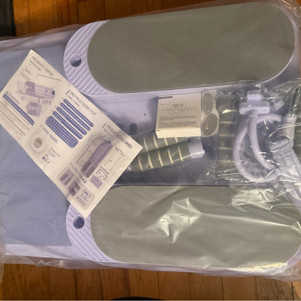 (NEW) Flo Pilates Board and Reformer Set / Purple Home Gym for workout